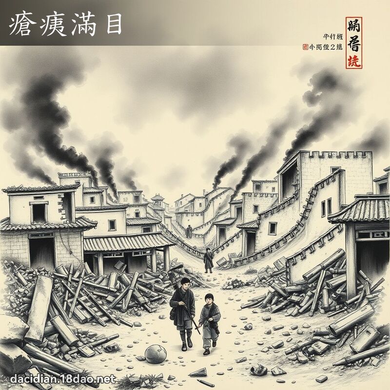 疮痍满目 配图
