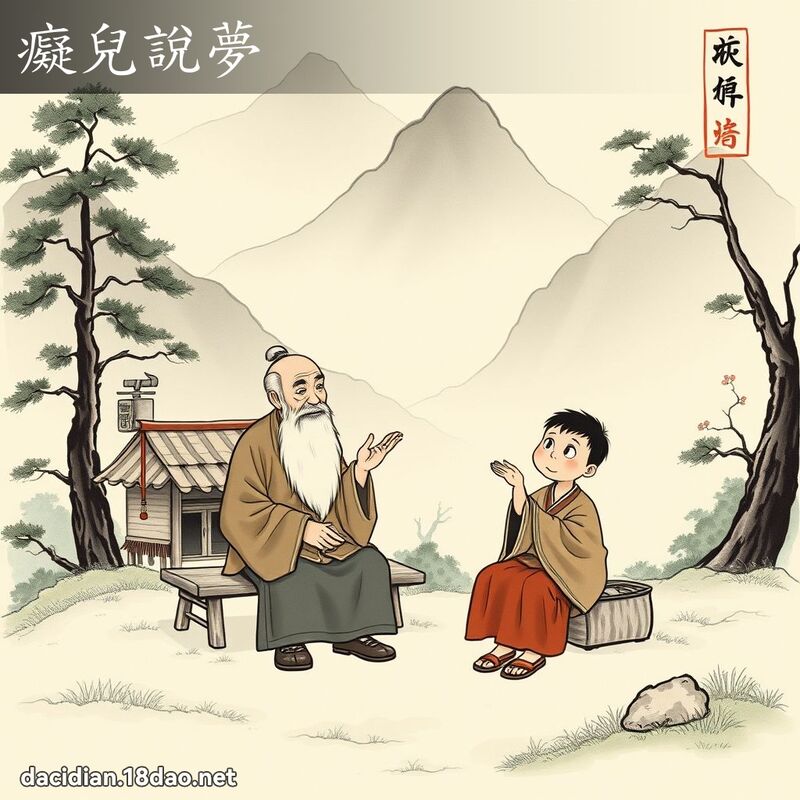 痴儿说梦 配图