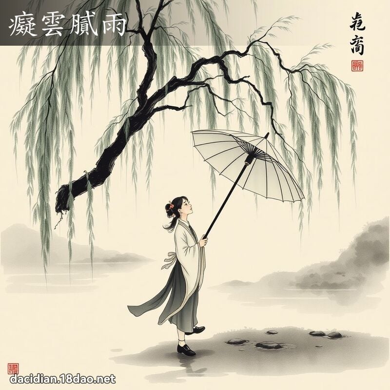 痴云腻雨 配图