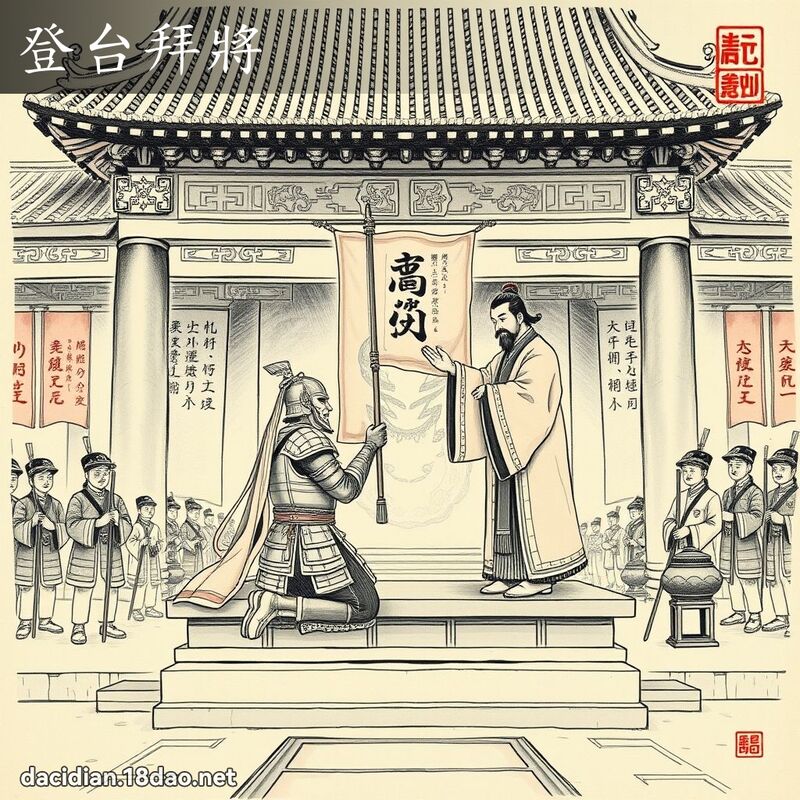 登台拜將 配图