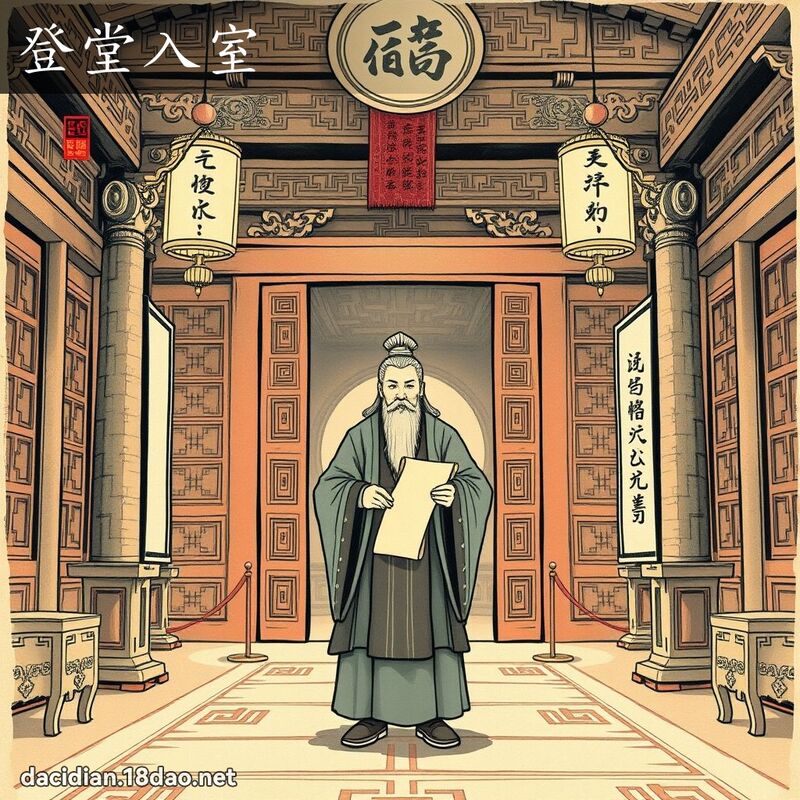 登堂入室 配图