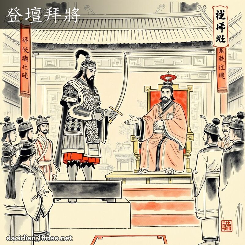 登坛拜將 配图