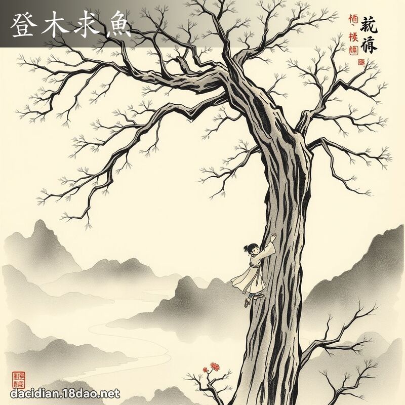 登木求鱼 配图