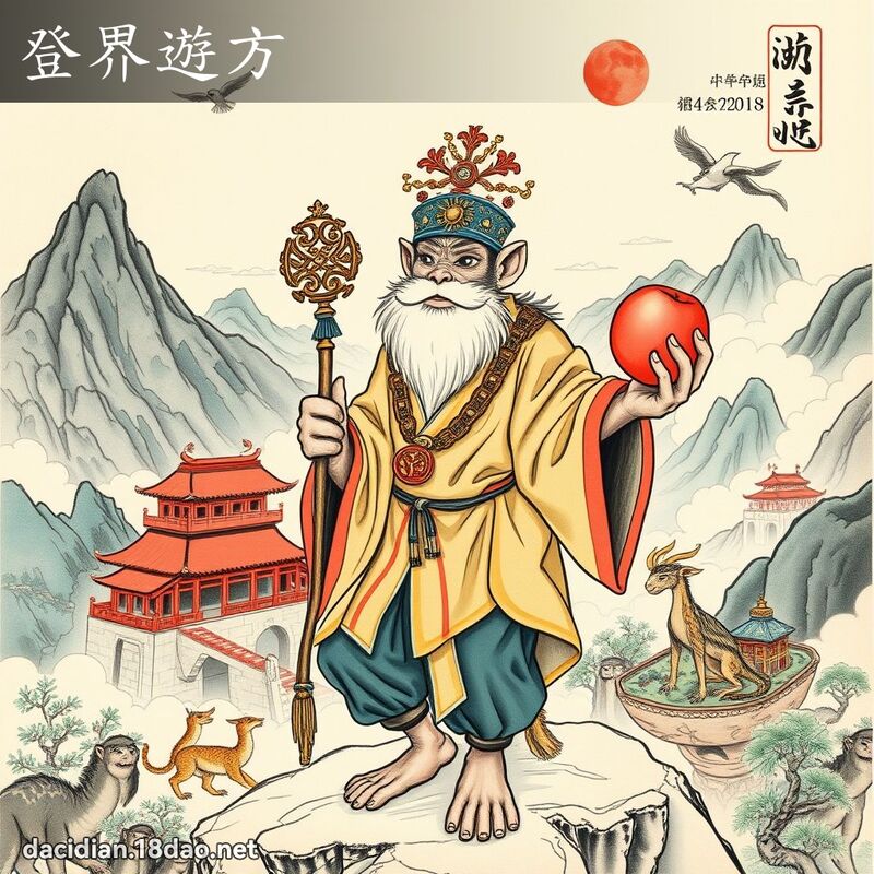 登界游方 配图