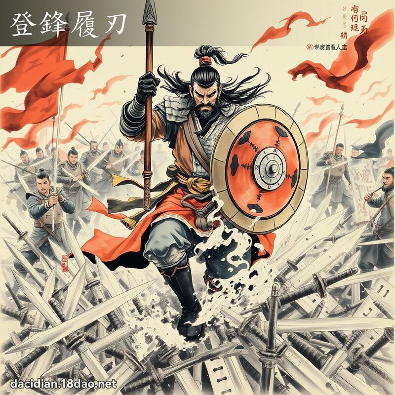 登锋履刃 配图