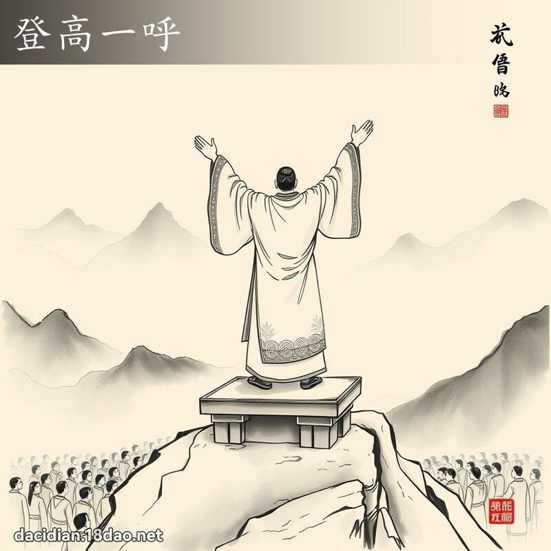 登高一呼 配图