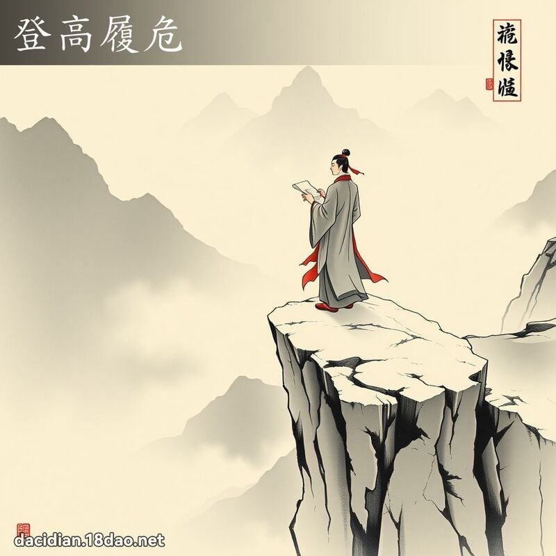 登高履危 配图
