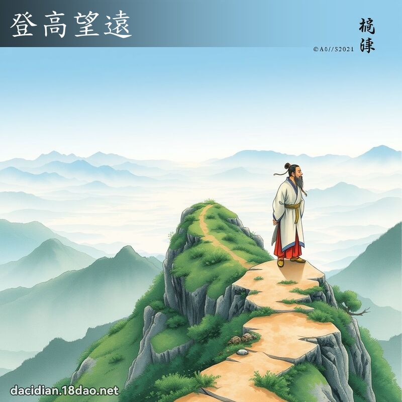 登高望远 配图