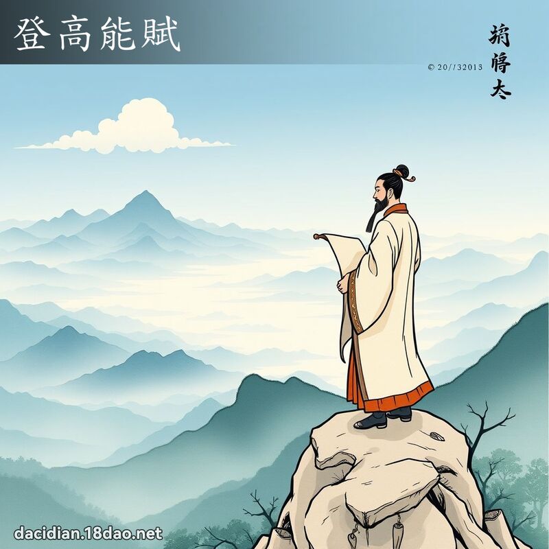 登高能赋 配图