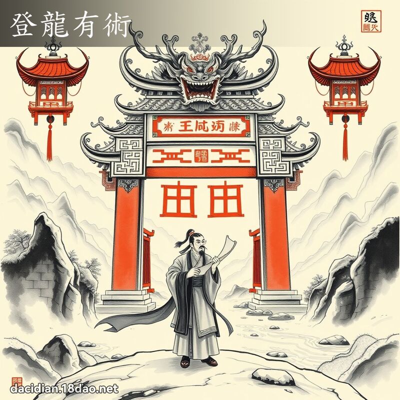 登龙有术 配图