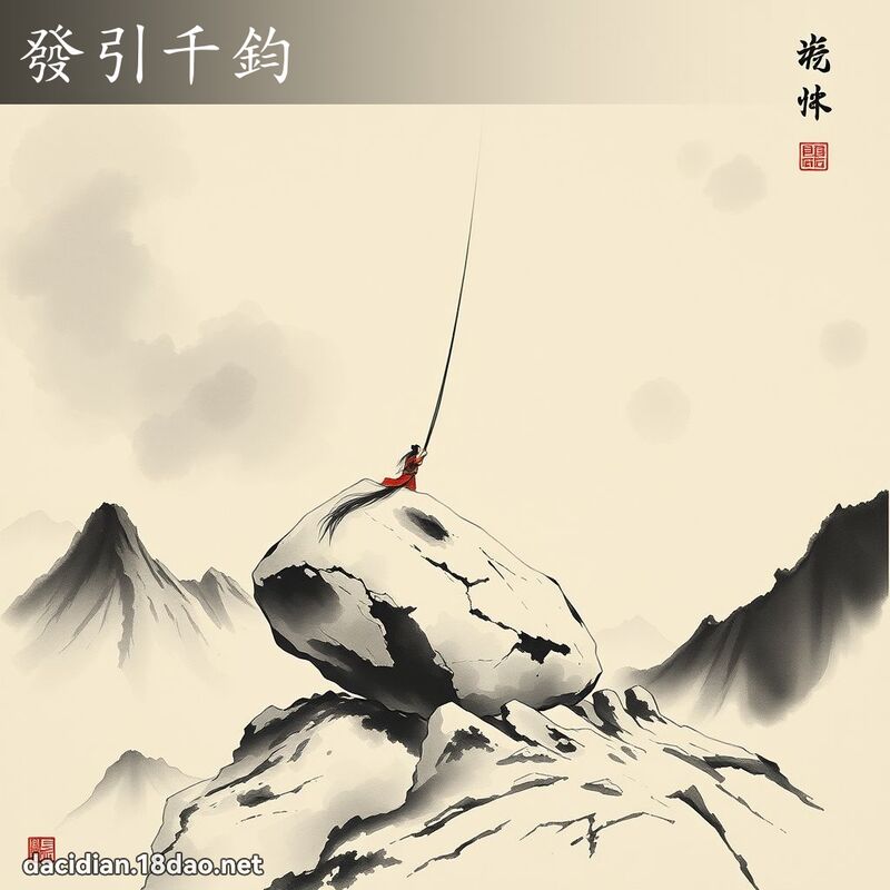 发引千钧 配图