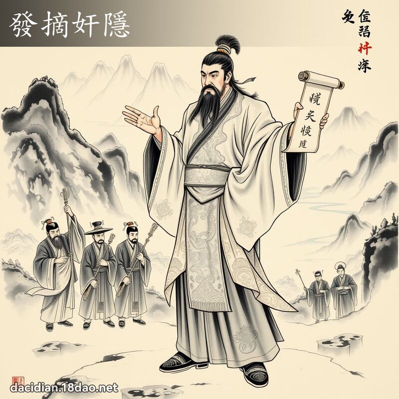 发摘奸隱 配图