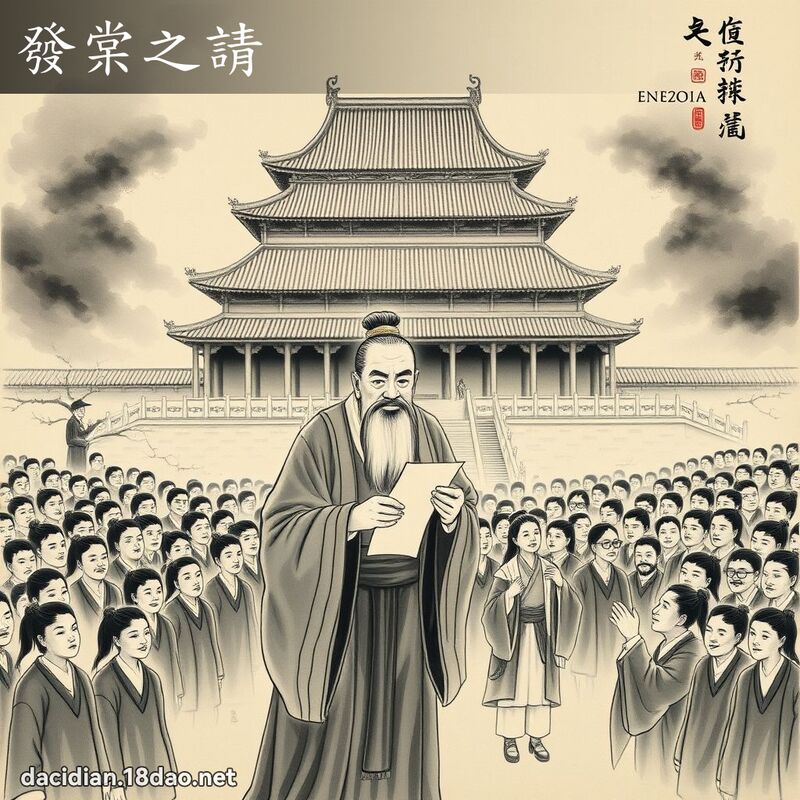 发棠之请 配图