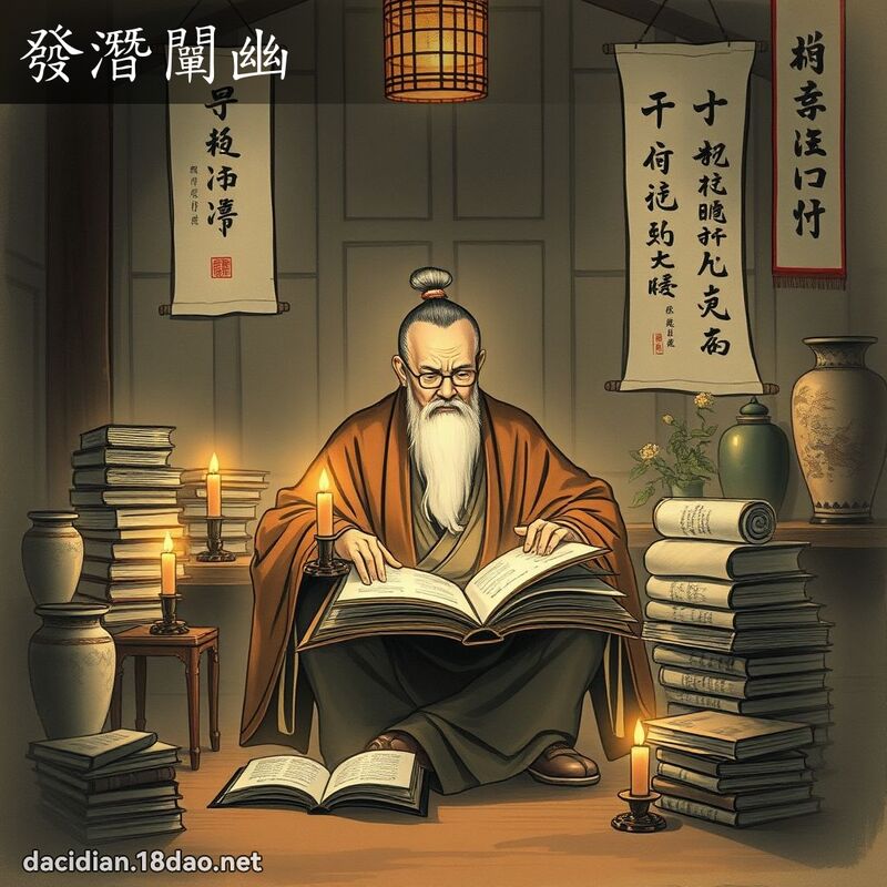 发潜阐幽 配图