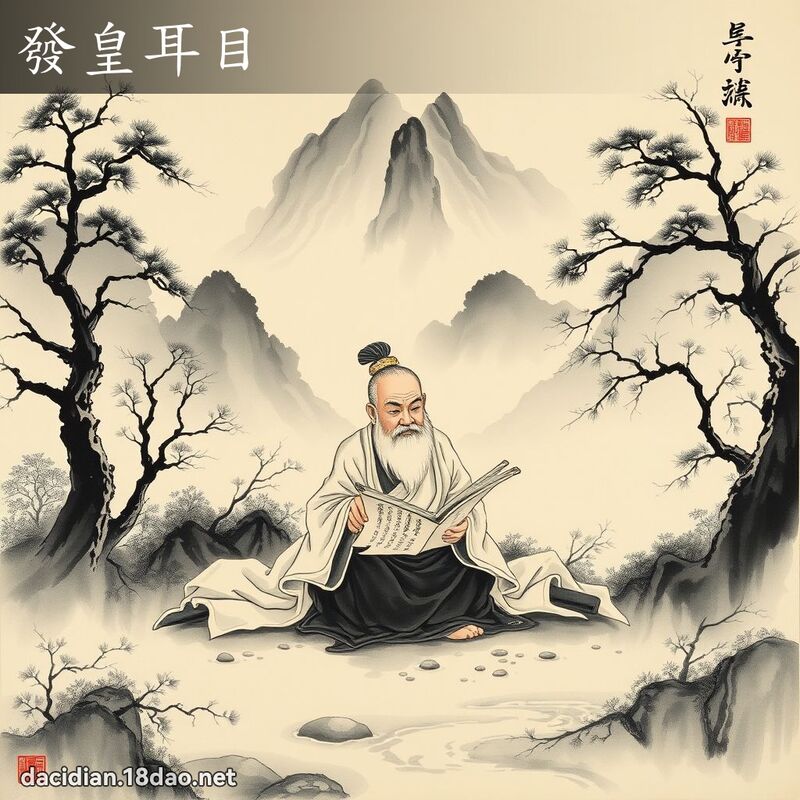 发皇耳目 配图