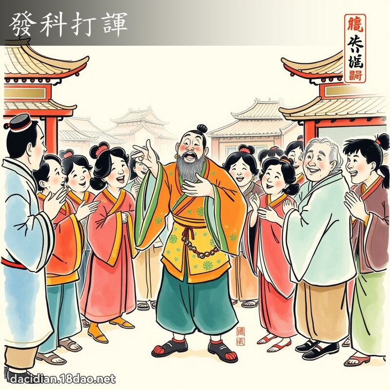发科打諢 配图