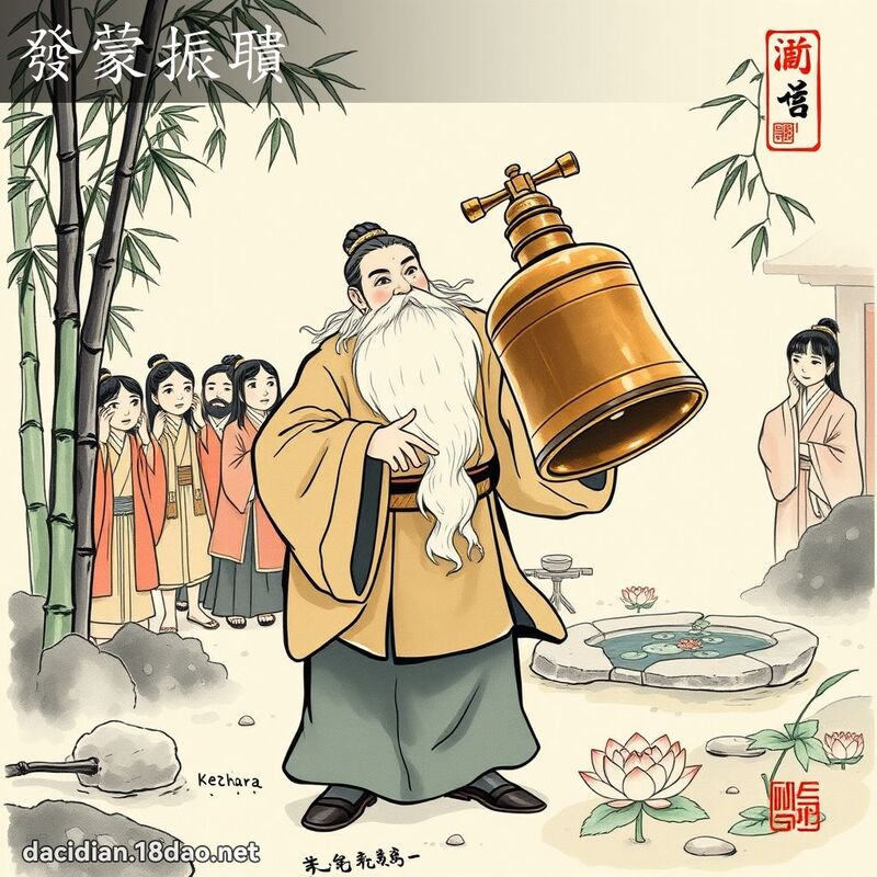 发蒙振聵 配图
