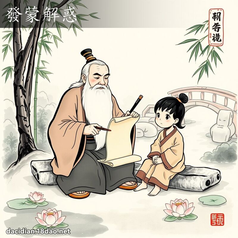 发蒙解惑 配图