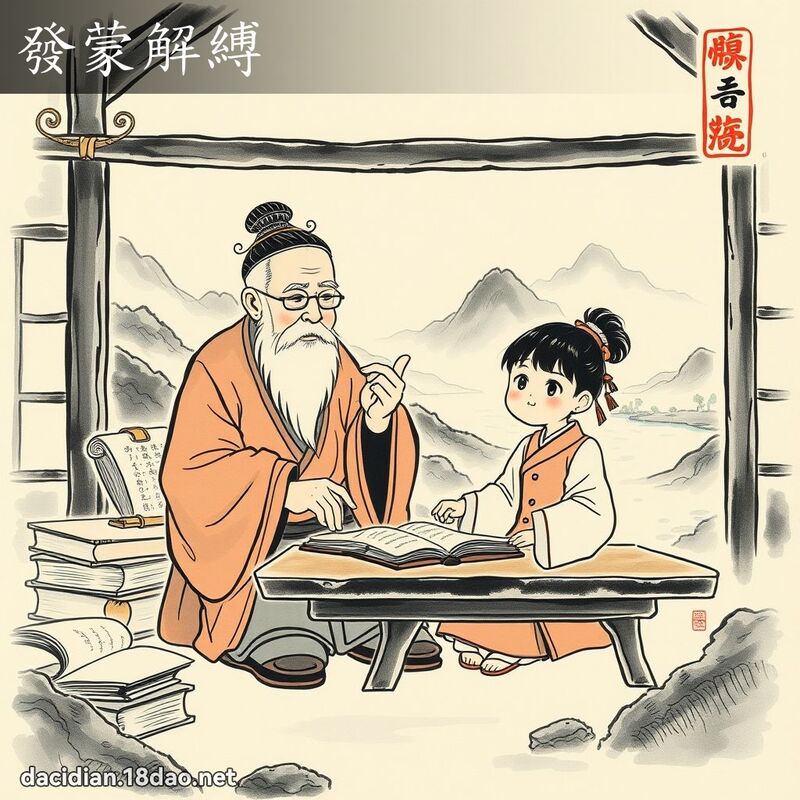 发蒙解缚 配图