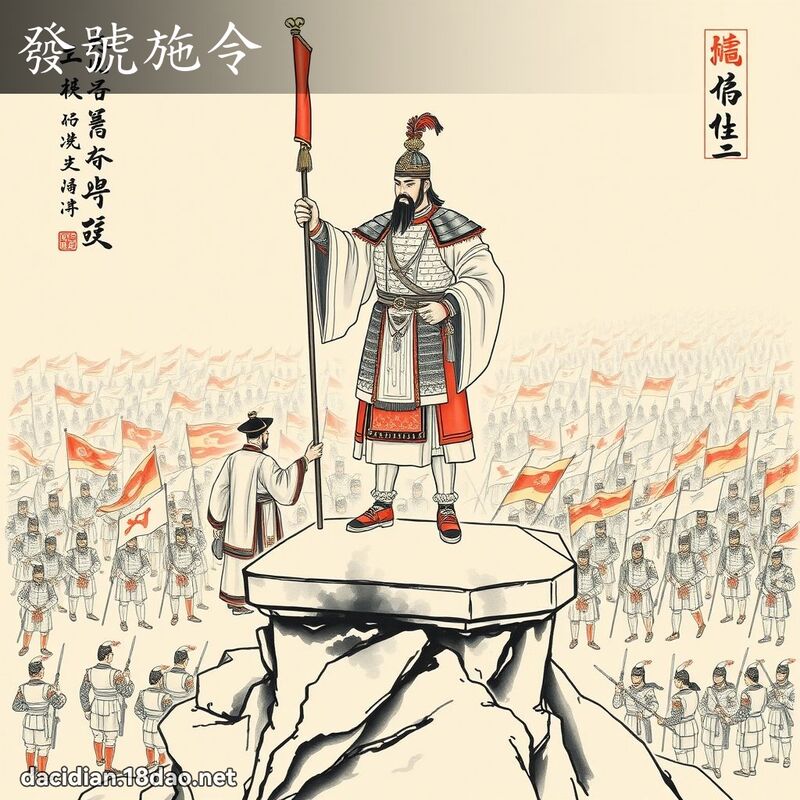 发号施令 配图