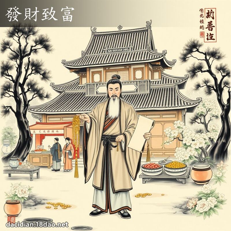 发财致富 配图