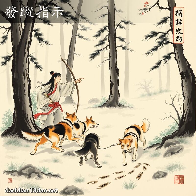 发踪指示 配图