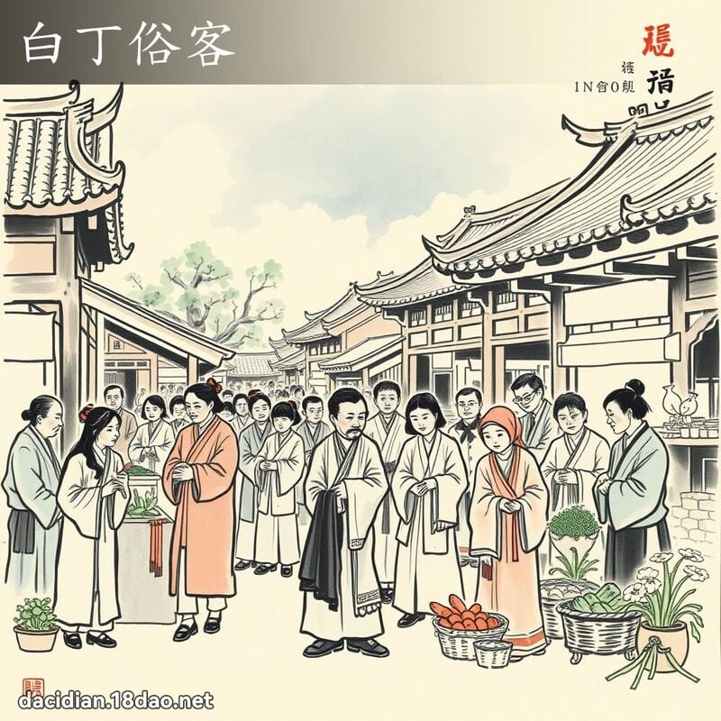 白丁俗客 配图