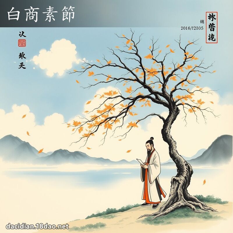 白商素节 配图