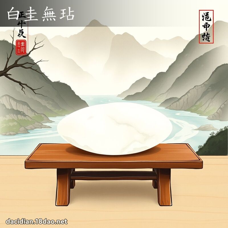 白圭无玷 配图