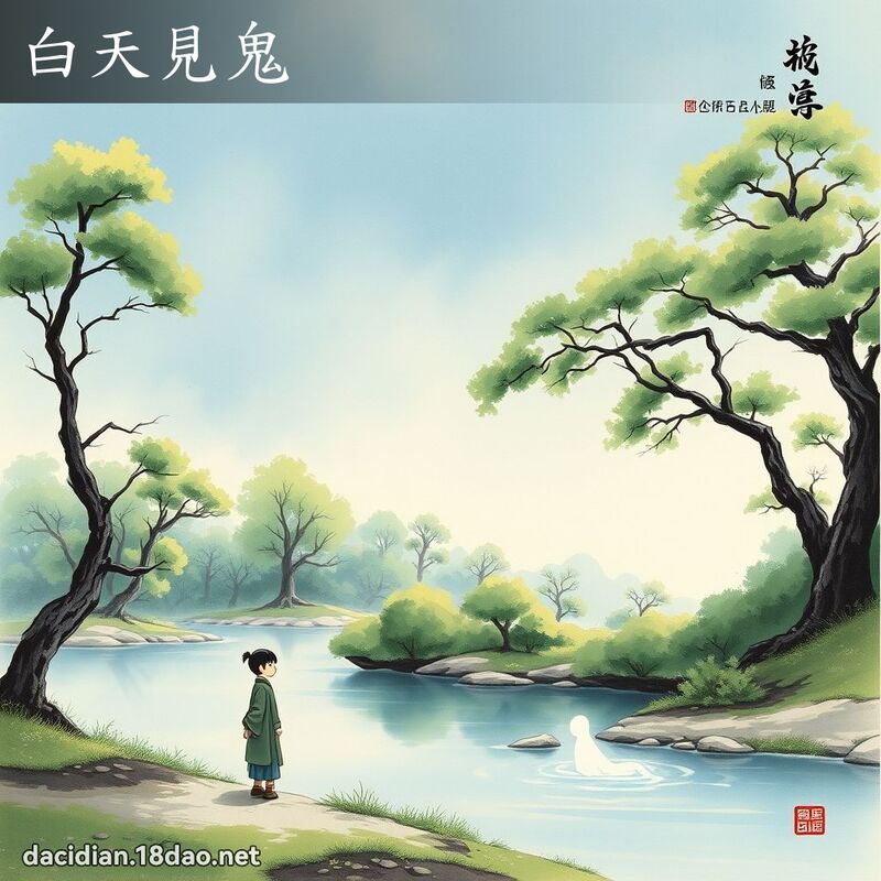 白天见鬼 配图