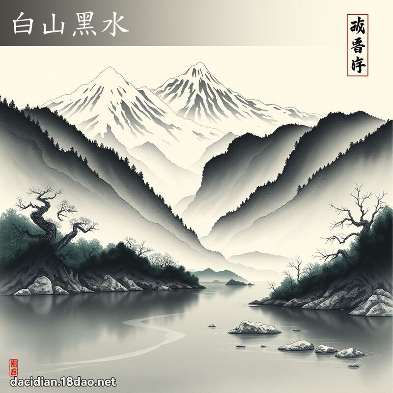 白山黑水 配图