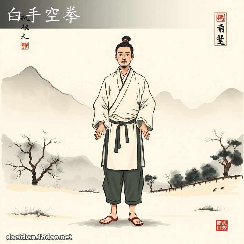 白手空拳 配图