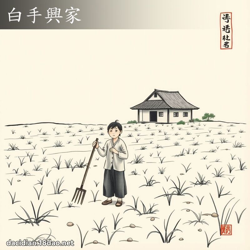 白手兴家 配图