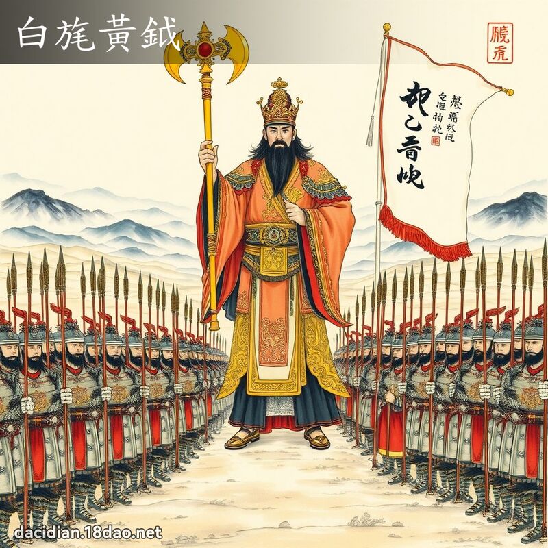 白旄黄鉞 配图