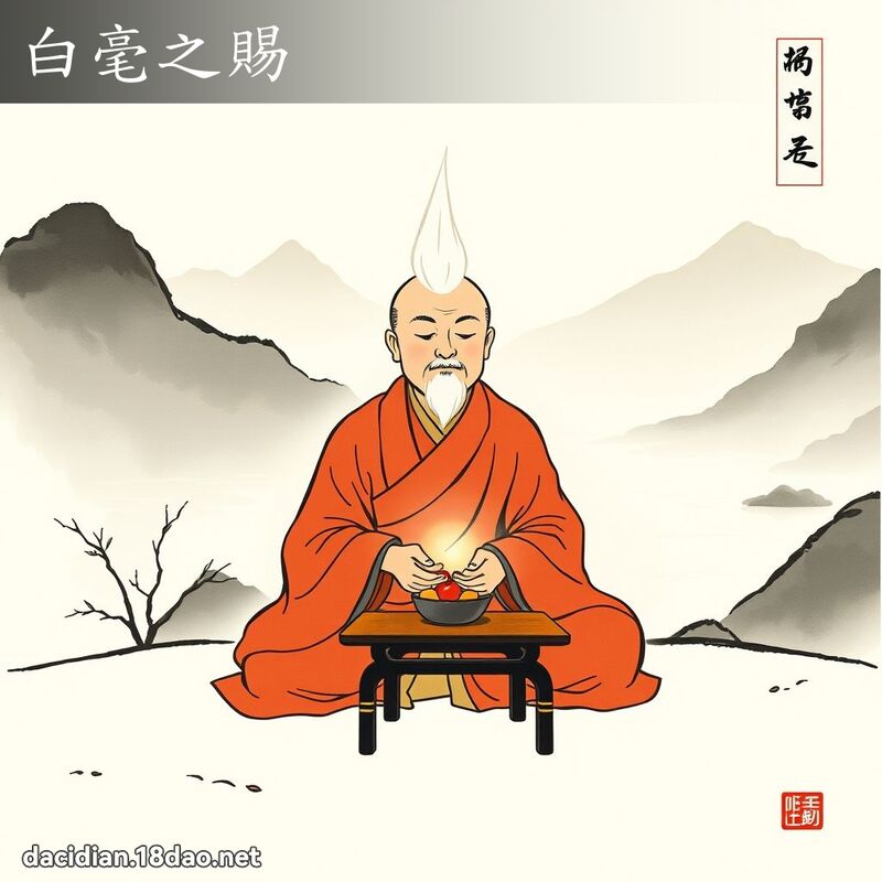 白毫之赐 配图