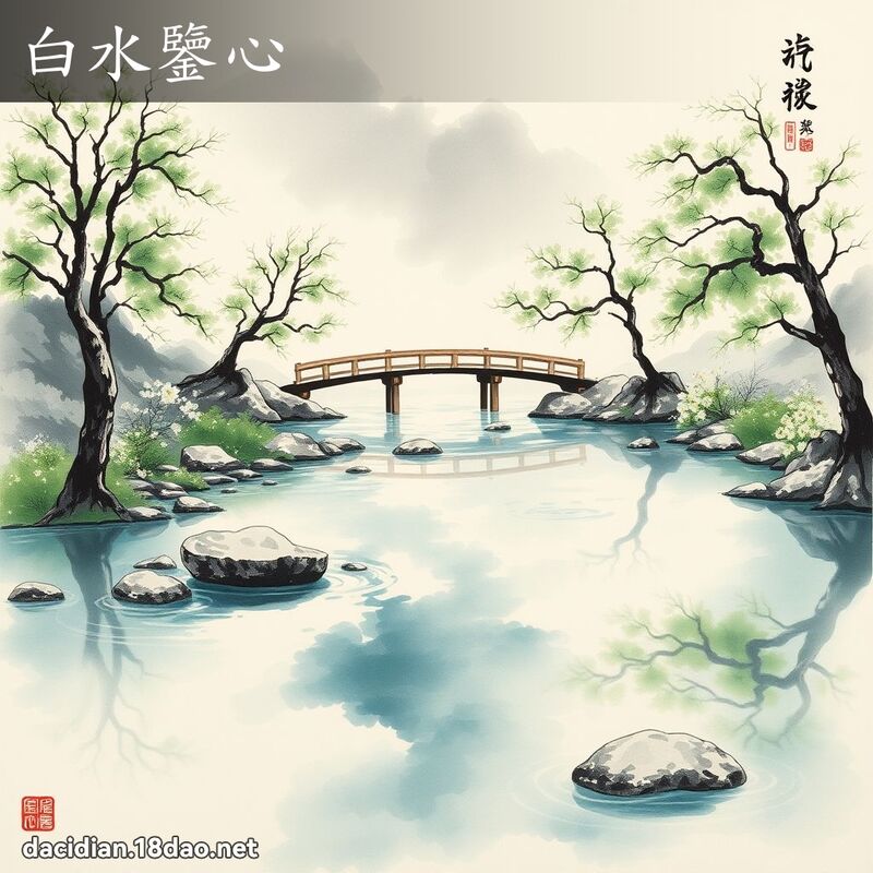 白水鉴心 配图