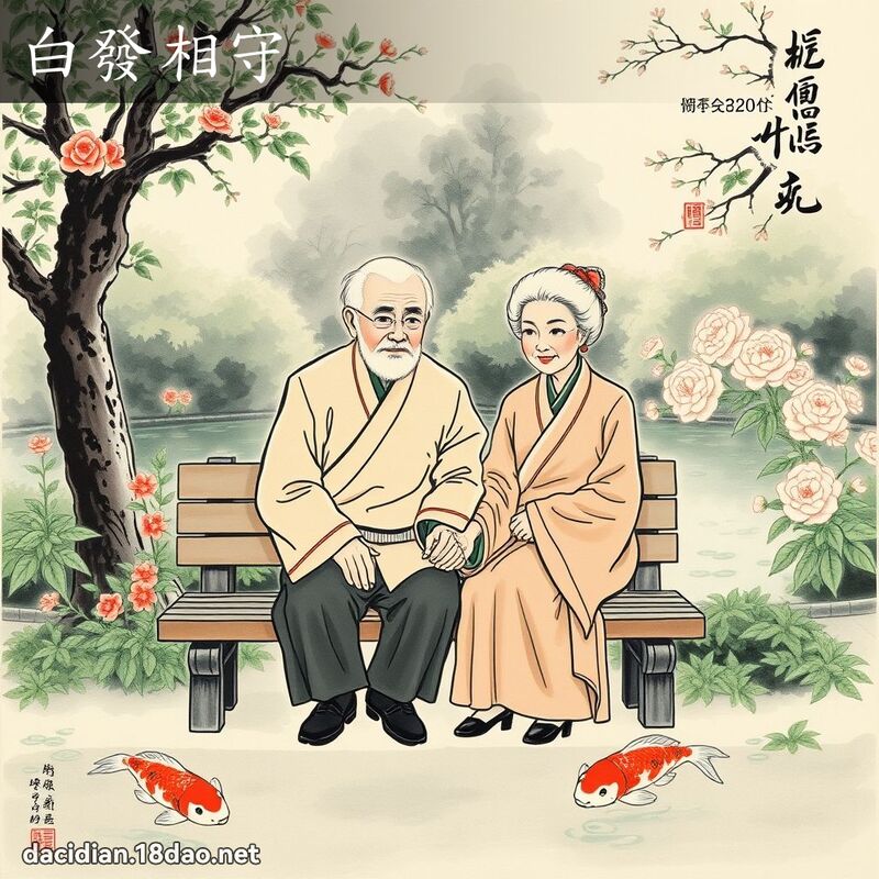 白发相守 配图