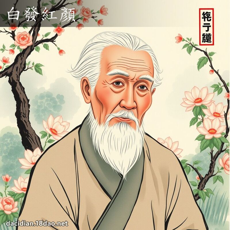 白发红顏 配图