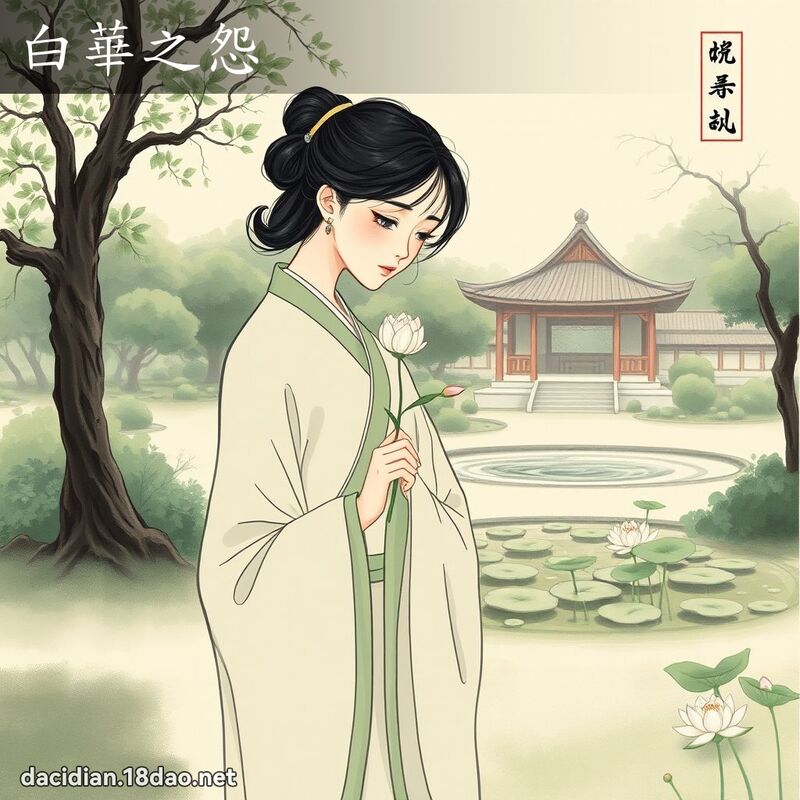 白华之怨 配图