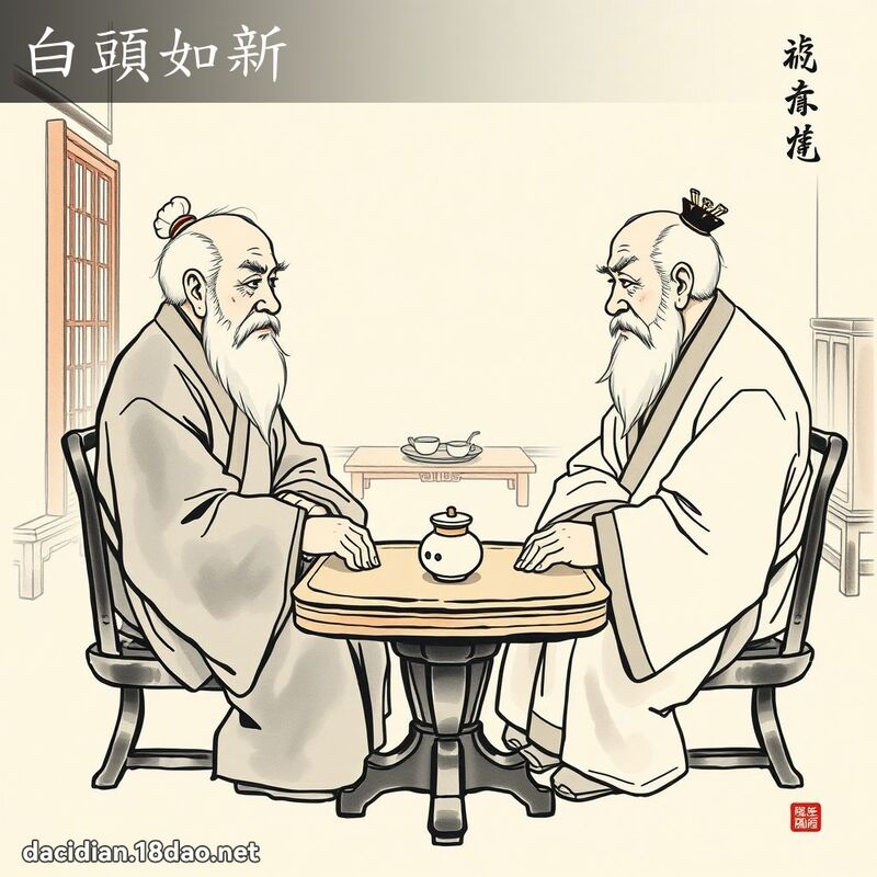 白头如新 配图