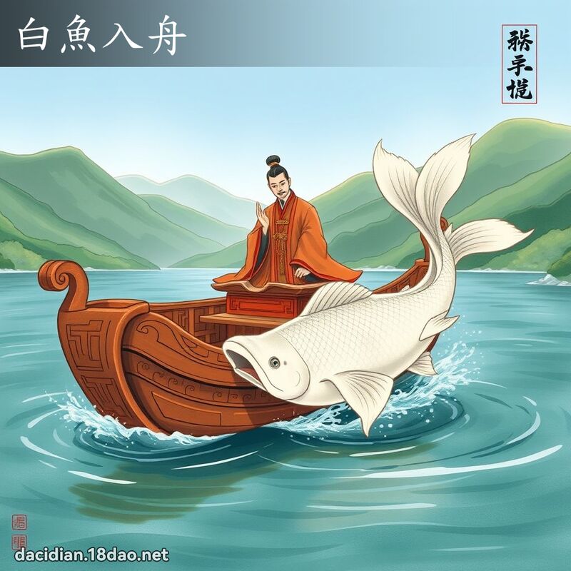 白鱼入舟 配图