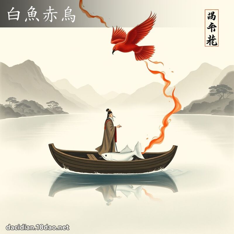 白鱼赤乌 配图