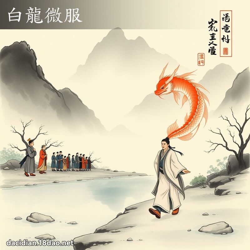 白龍微服 - 中華成語配圖