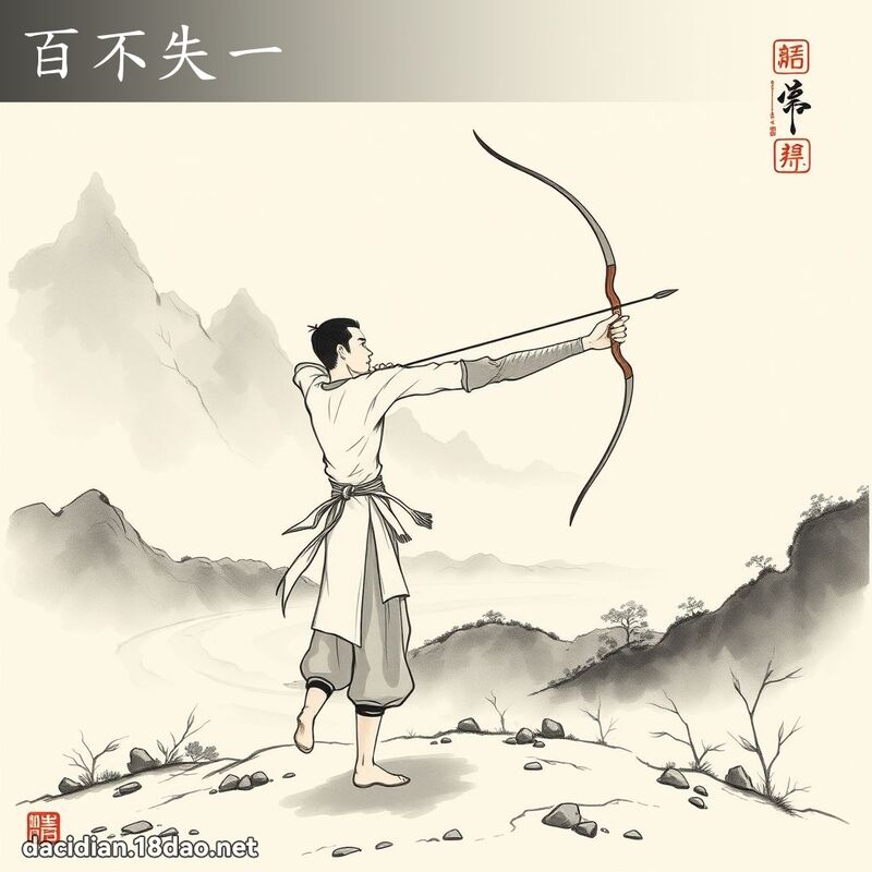 百不失一 配图