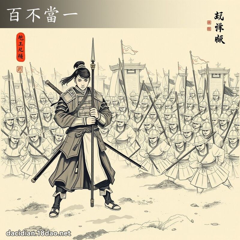 百不当一 配图