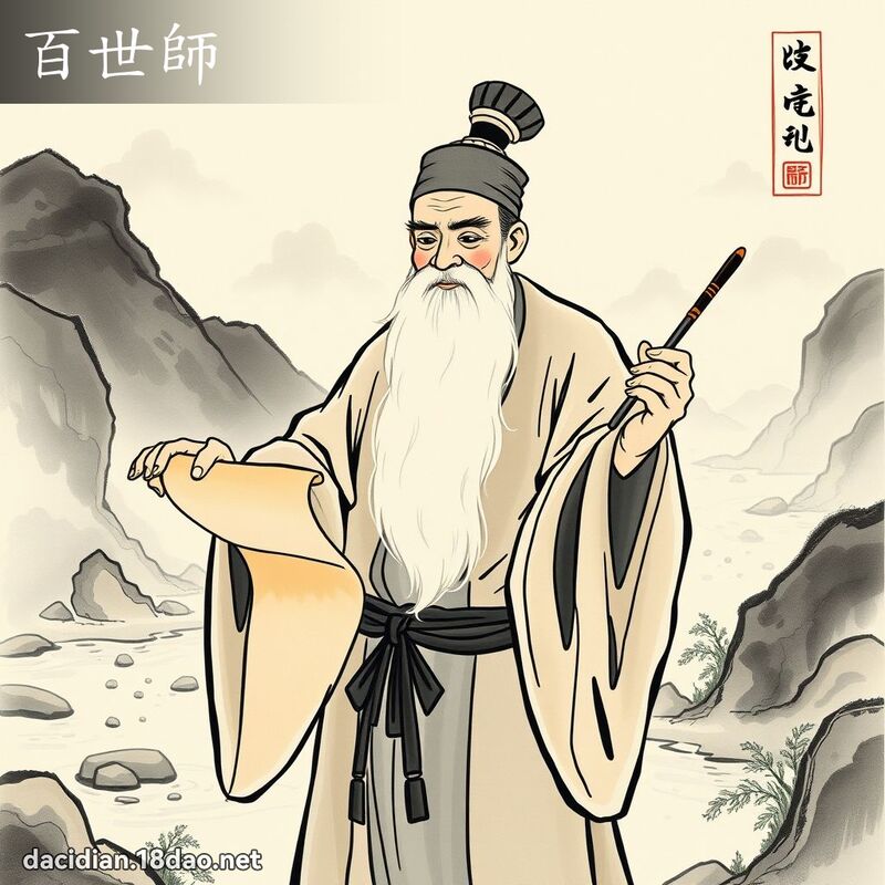 百世师 配图