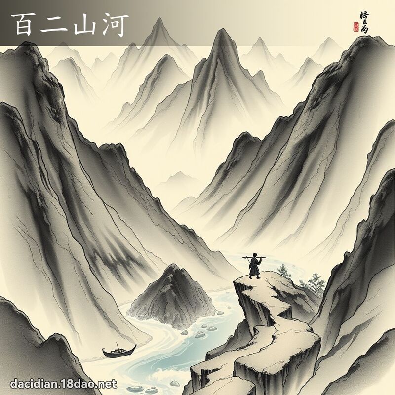 百二山河 配图