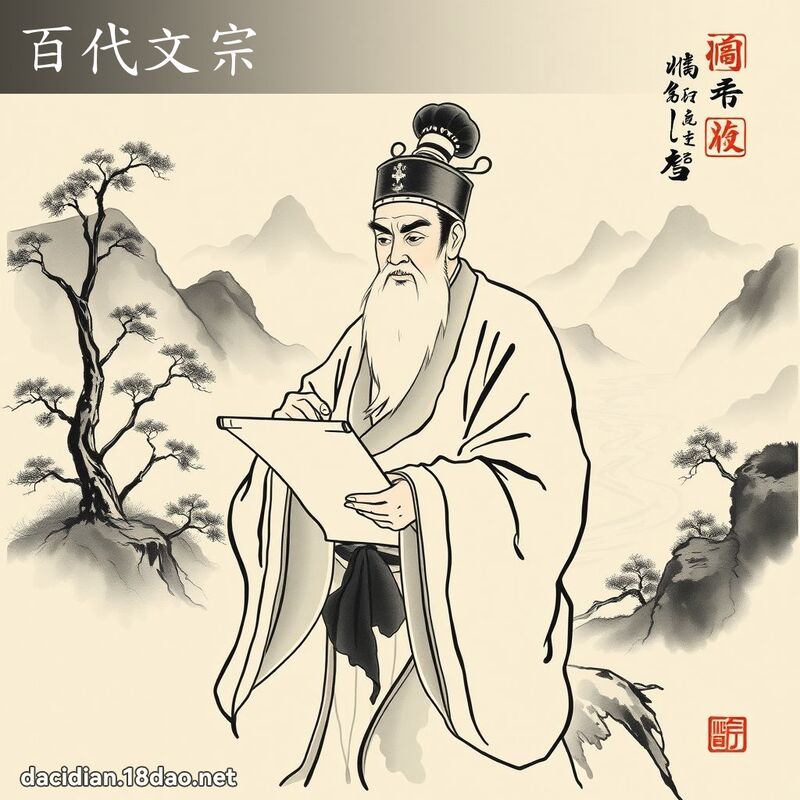 百代文宗 配图