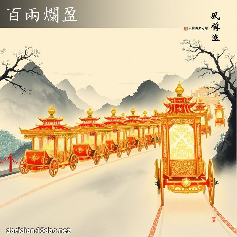 百两烂盈 配图