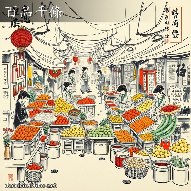百品千条 配图